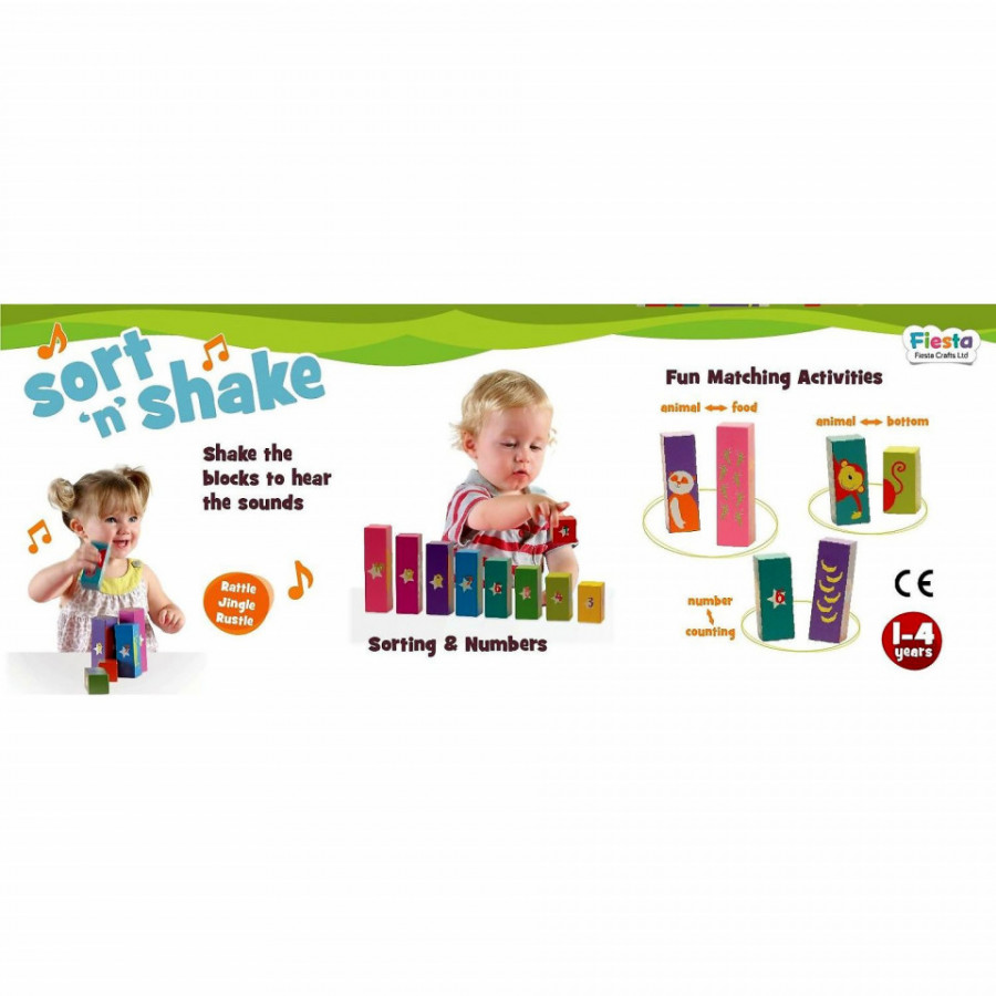 Set Sorteaza si Scutura - Sort N Shake Fiesta Crafts FCT-2397 5
