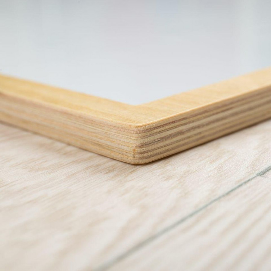 Tabla magnetica cu rama din lemn 2