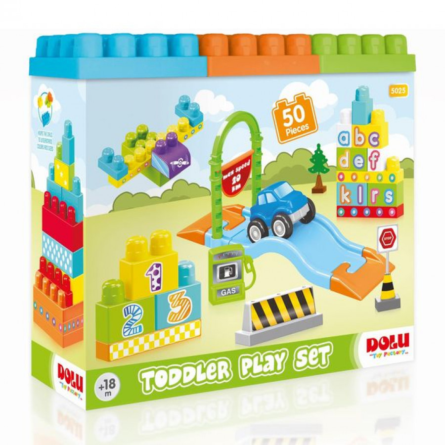 Set de constructie - 50 piese 1