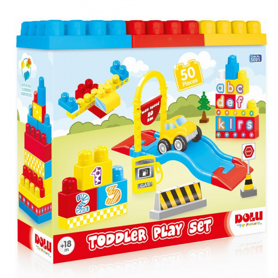 Set de constructie - 50 piese 4