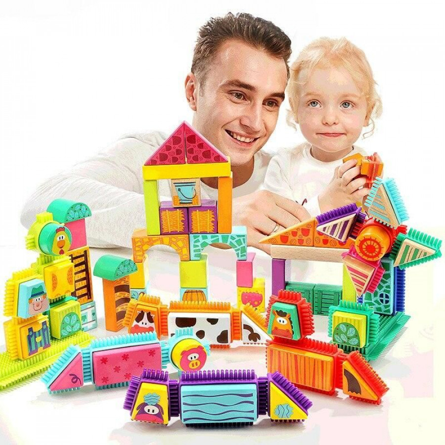 Set de constructie - Animalute de la ferma 2