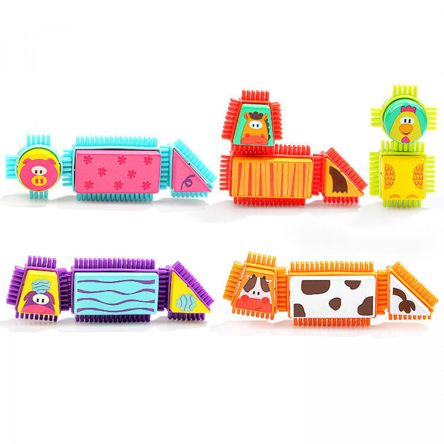 Set de constructie - Animalute de la ferma 4