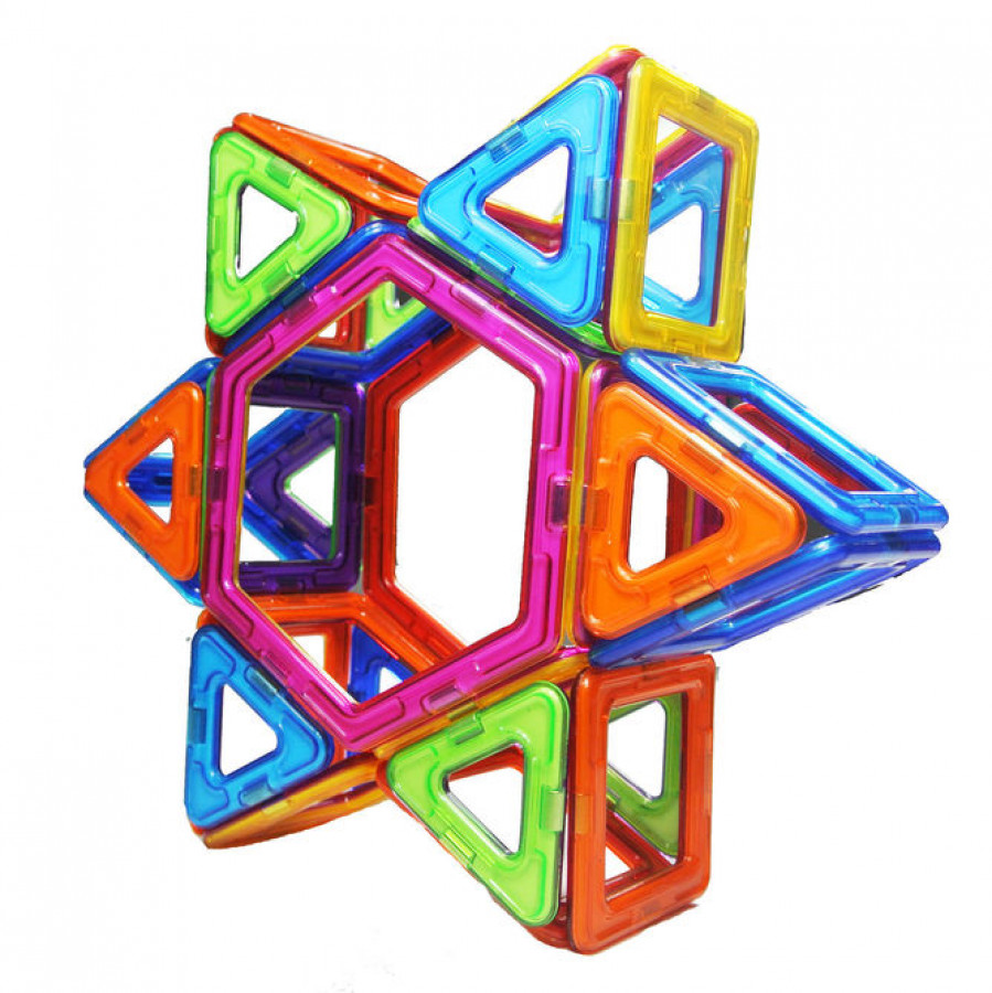 Set de constructie magnetic - 66 piese 3