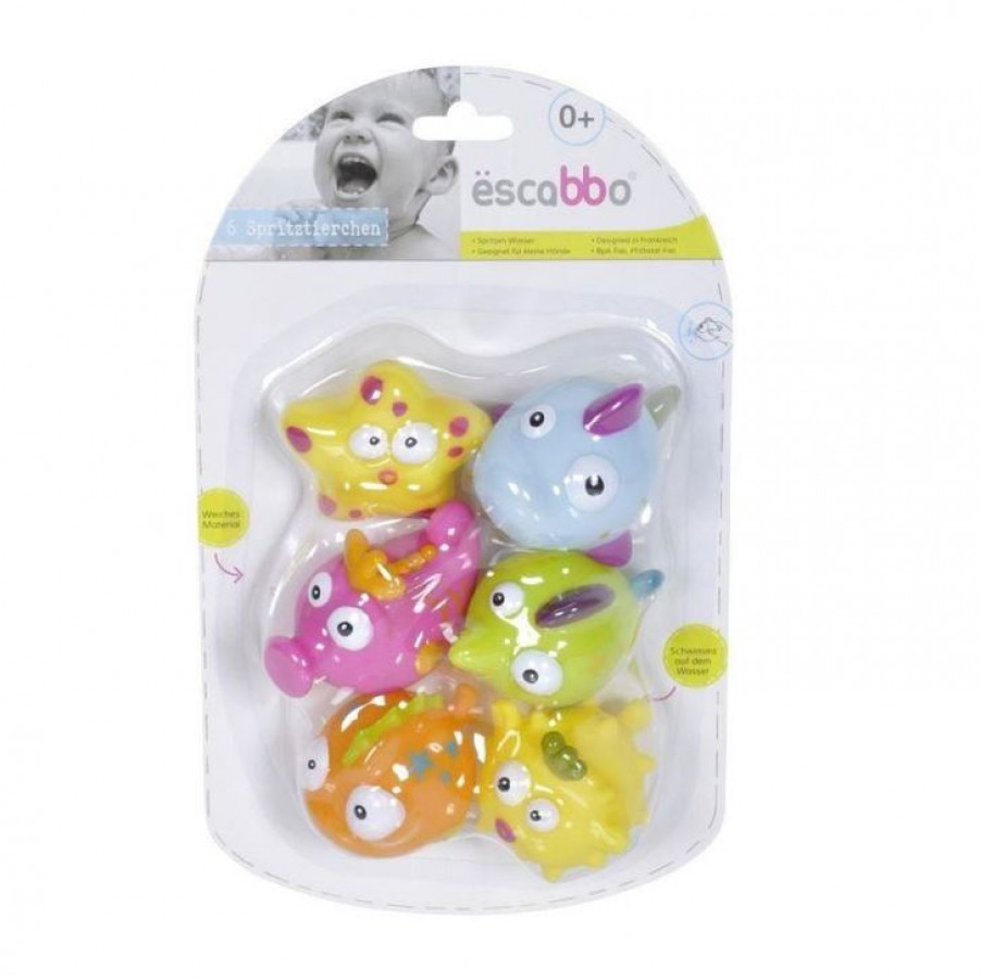 Set 6 jucarii de baie Lumea Subacvatica ESCABBO 37006 4