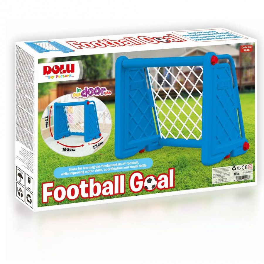 Poarta fotbal pentru copii - Albastra 0