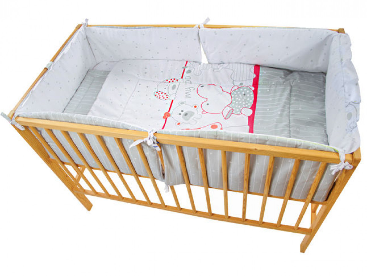 Aparatoare Laterala MyKids My Zoo Rosu 140x70 1