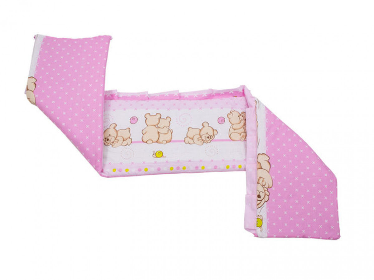 Aparatoare Laterala MyKids Teddy Friends Roz M2 140x70 0
