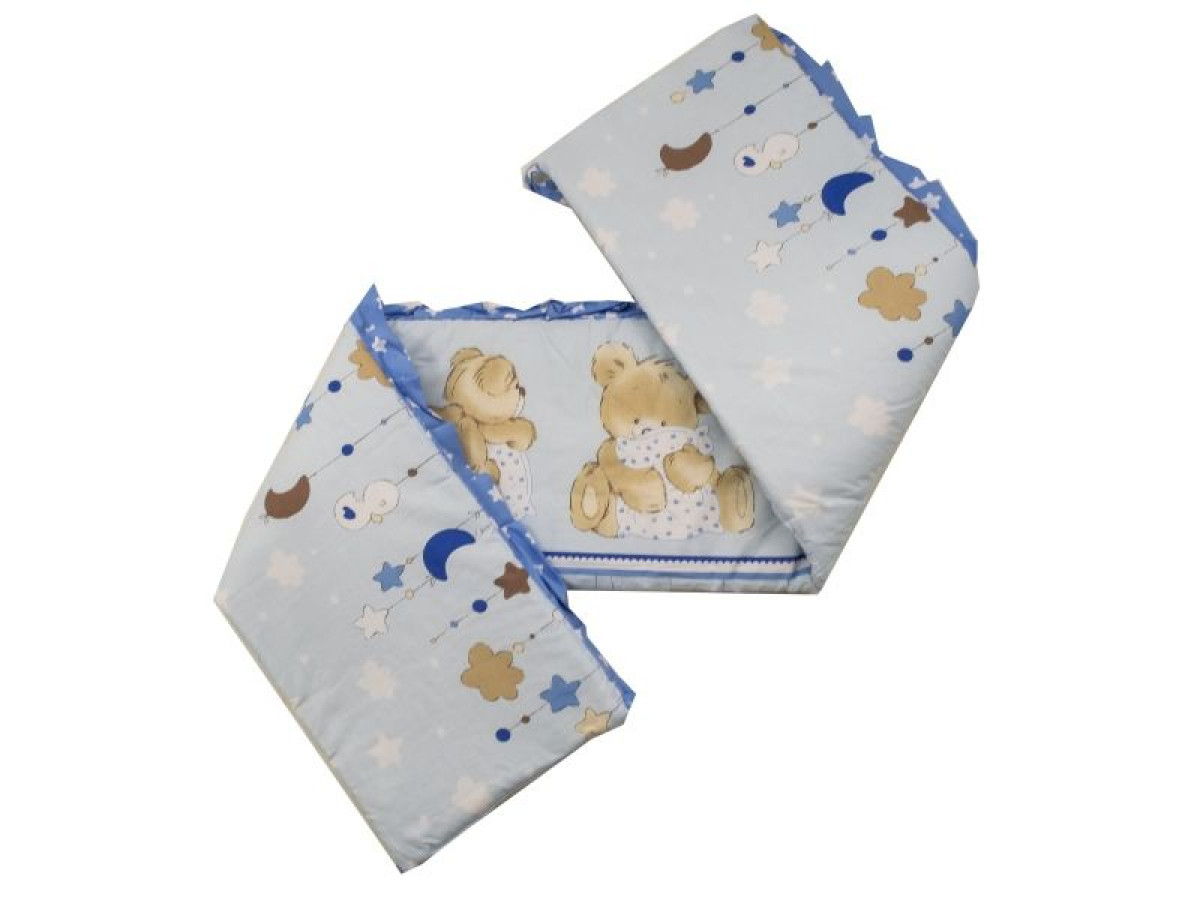 Aparatoare Laterala MyKids Teddy Hug Blue M2 140x70 0