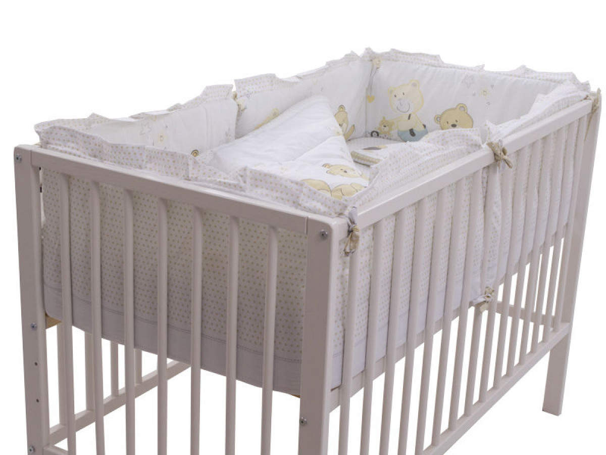 Aparatoare Laterala MyKids Teddy Play Bej M1 140x70 1