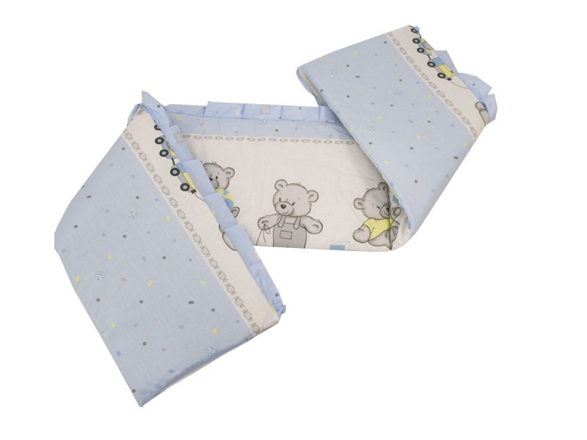 Aparatoare Laterala MyKids Teddy Toys Blue 140x70 0