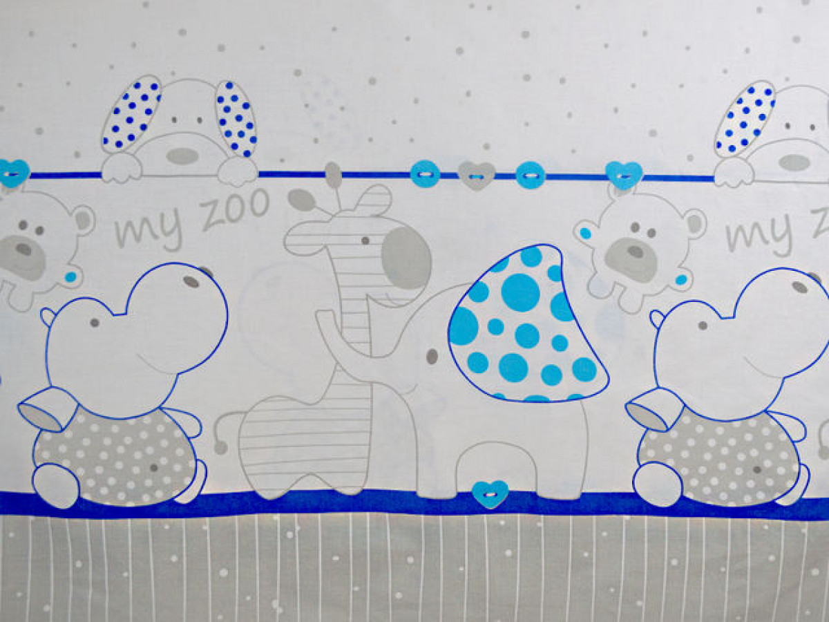 Baldachin MyKids My Zoo Albastru 1