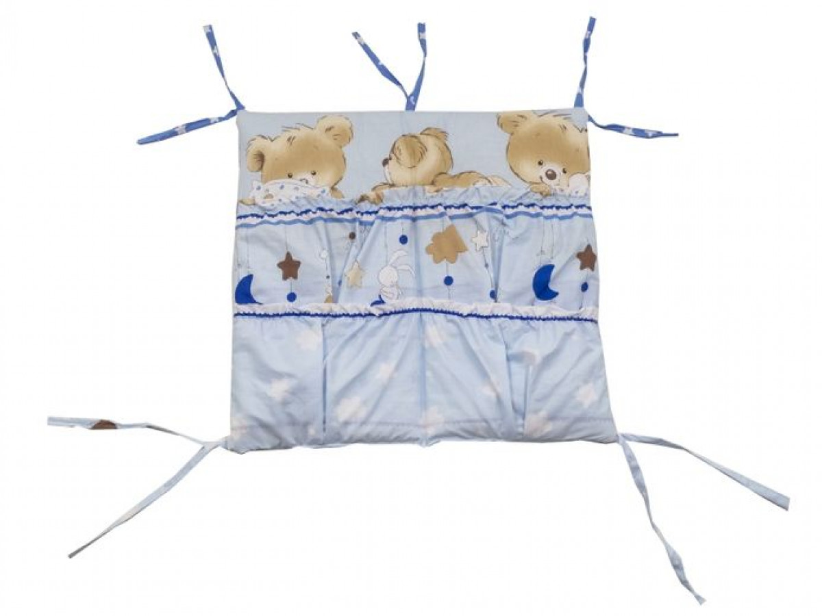 Buzunar Patut MyKids Teddy Hug Blue 0