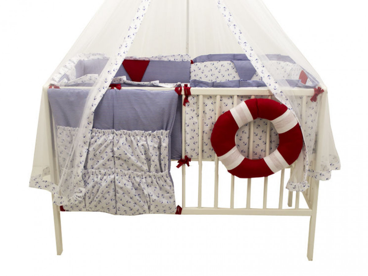 Lenjerie MyKids Ocean 9 Piese 120x60 cm 4