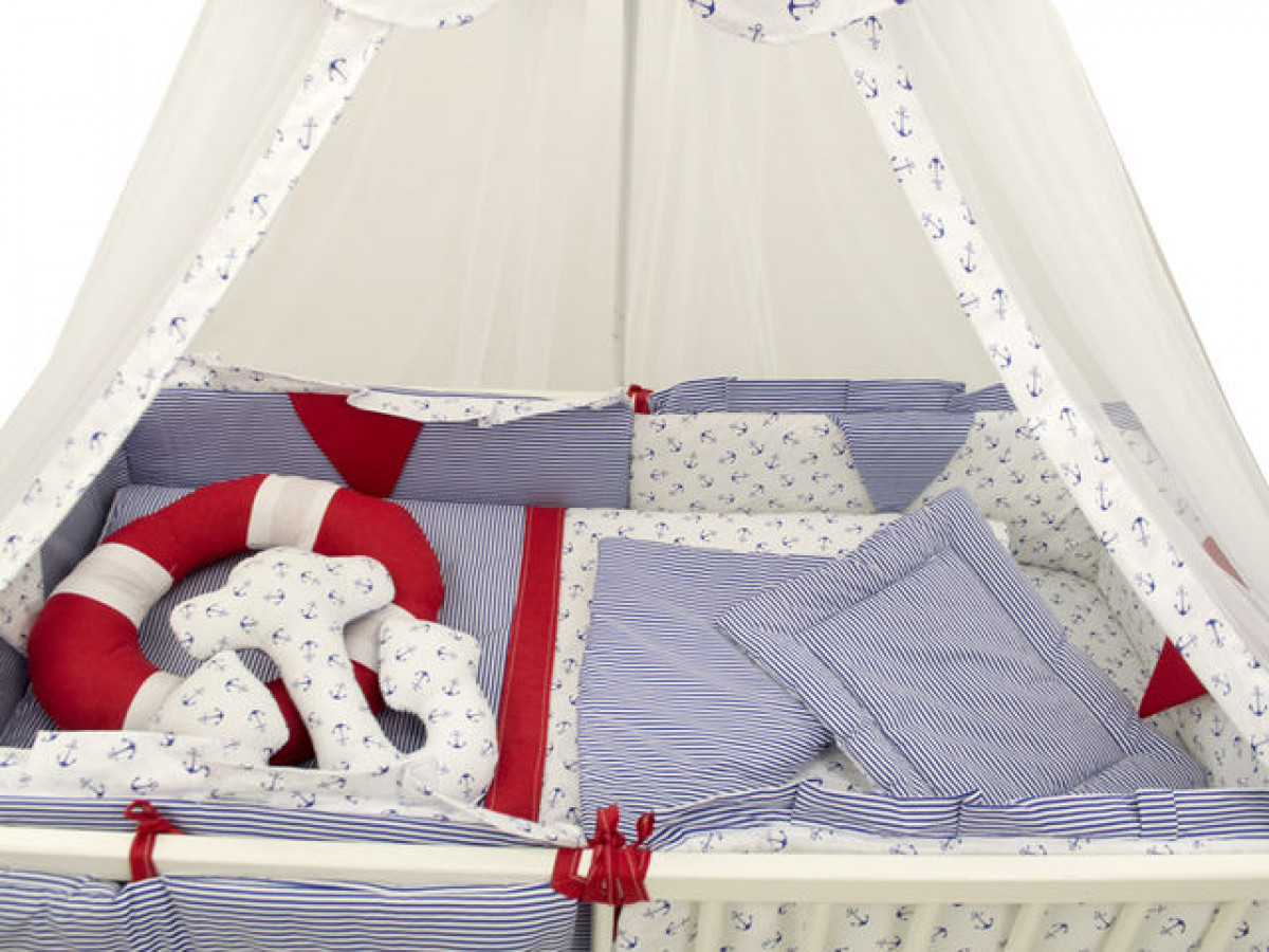 Lenjerie MyKids Ocean 9 Piese 120x60 cm 6