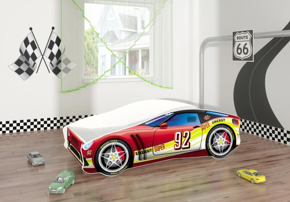 Pat Tineret MyKids Race Car 05 Red-160x80 0