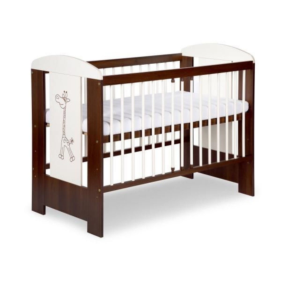 Patut LITTLE GIRAFFE WENGE KLUPS Din Lemn Pentru Copii 0