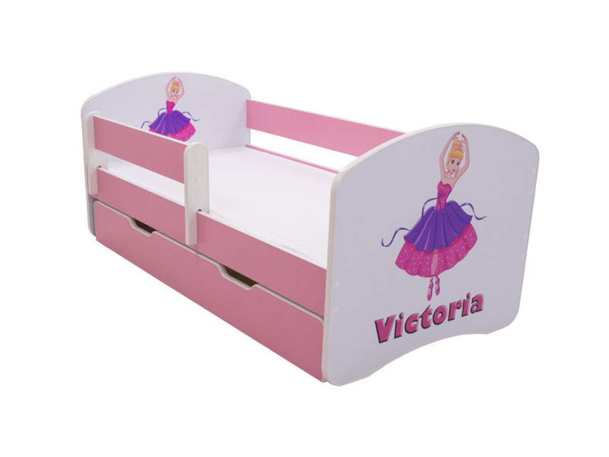Patut Tineret MyKids Personalizat cu Sertar si Saltea 140x70 0