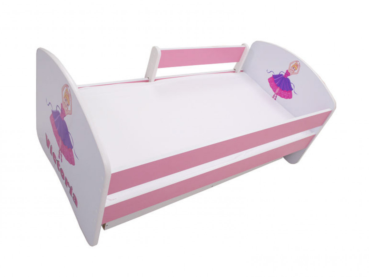 Patut Tineret MyKids Personalizat cu Sertar si Saltea 140x70 2
