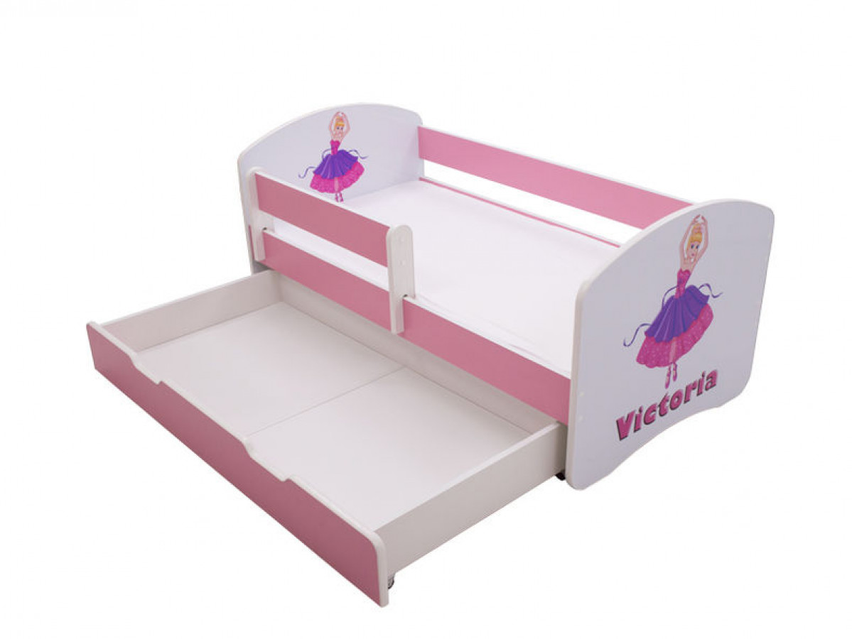 Patut Tineret MyKids Personalizat cu Sertar si Saltea 140x70 3