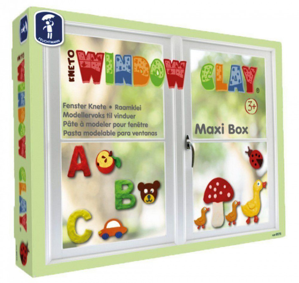 Plastilina decorativa pentru geam - MAXI 6