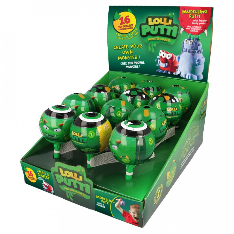 Spuma de modelat - LOLLIPUTTI - Monstruleti 0
