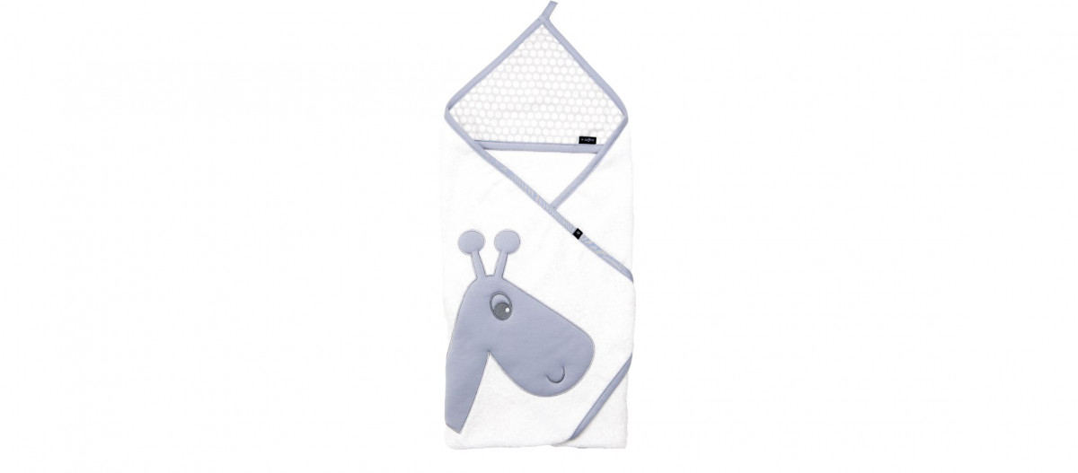 Prosop de baie cu broderie Girafa 100x100 Womar Zaffiro AN-ZG-100 0