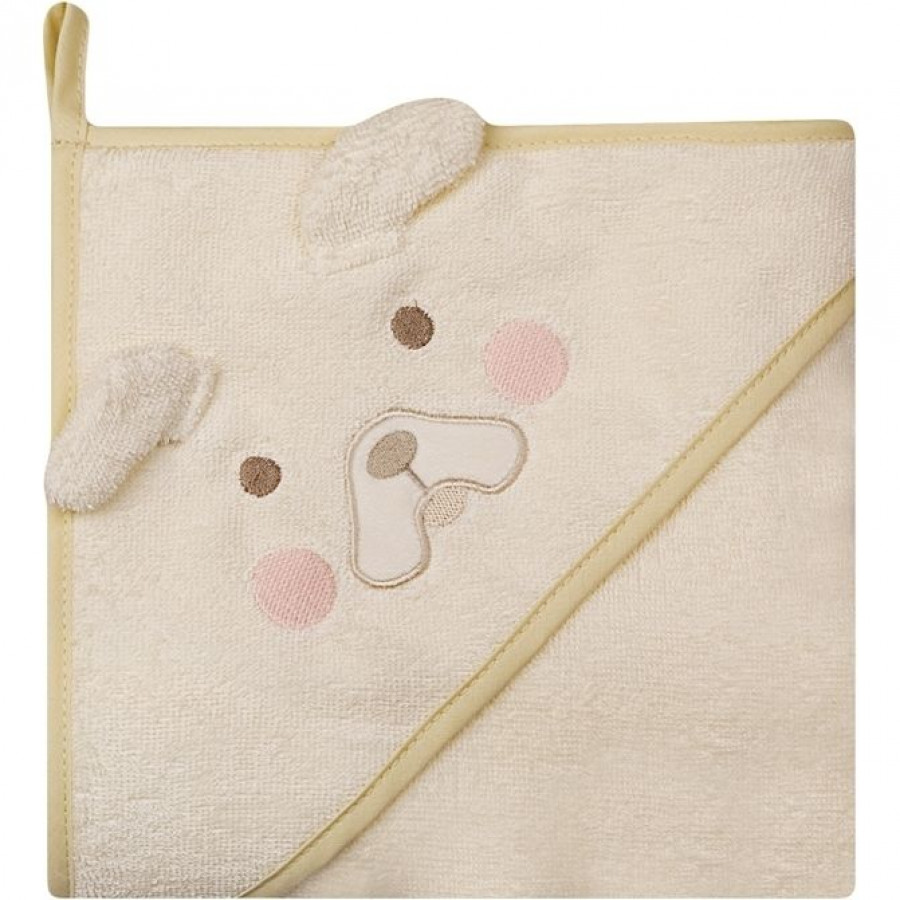 Prosop de baie cu gluga imprimeu animal 100 x 100 cm Womar Zaffiro AN-OZ-02 3