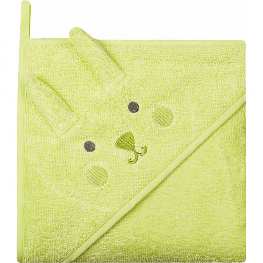 Prosop de baie cu gluga imprimeu animal 80 x 80 cm Womar Zaffiro AN-OZ-80 2