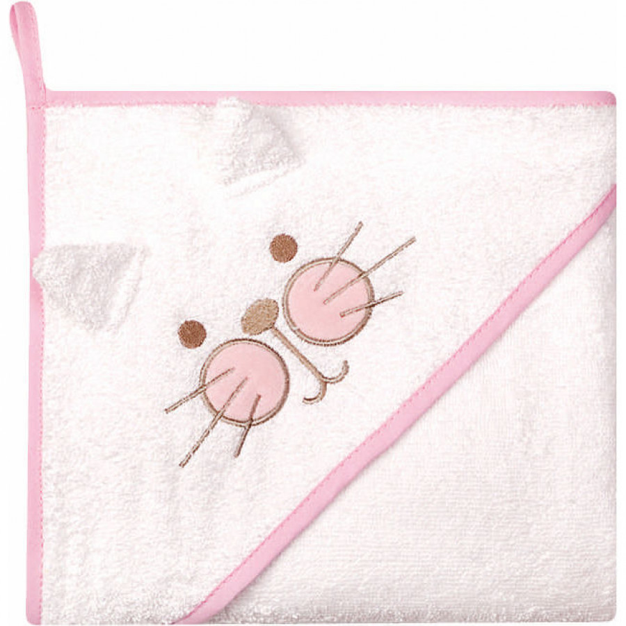Prosop de baie cu gluga imprimeu animal 80 x 80 cm Womar Zaffiro AN-OZ-80 5