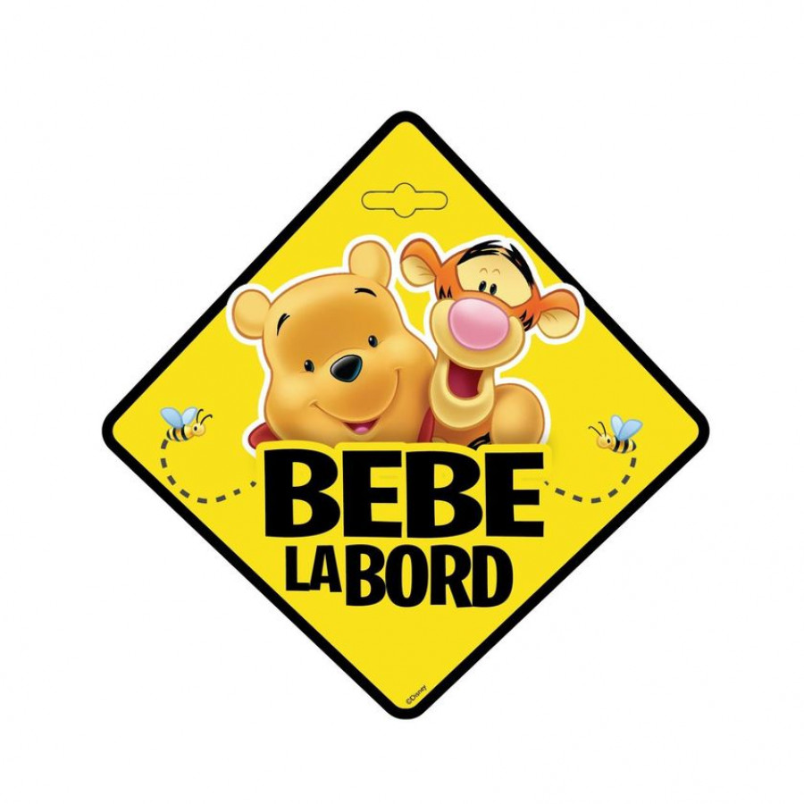 Semn auto Bebe la Bord - Winnie the Pooh SEV9628 0