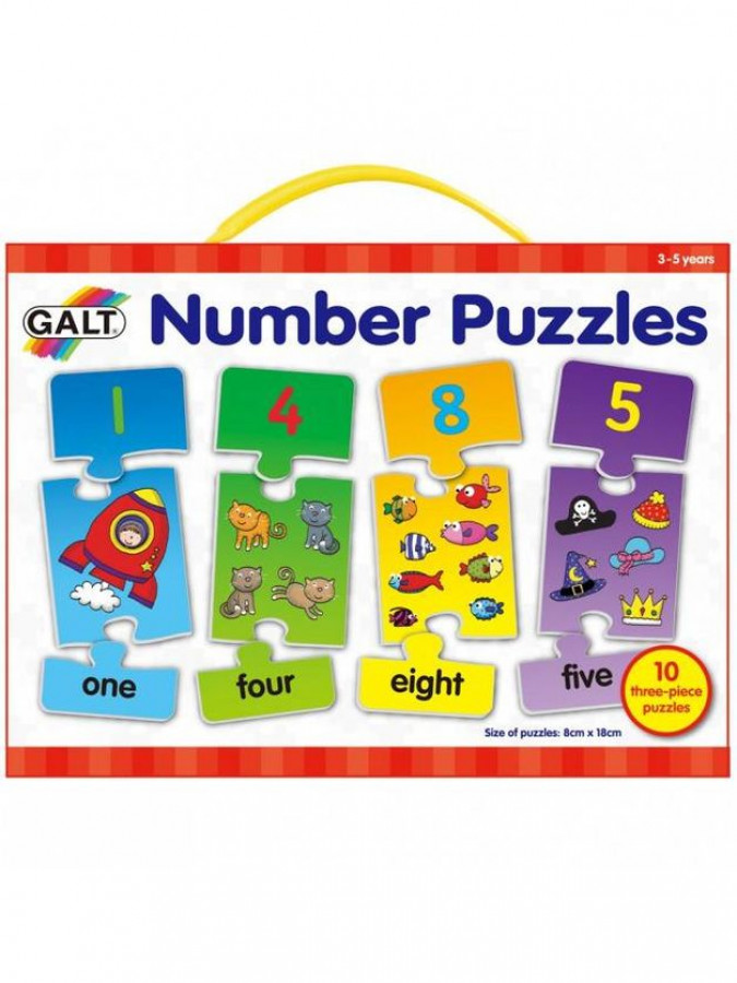 Puzzle cu numere (3 piese) 0