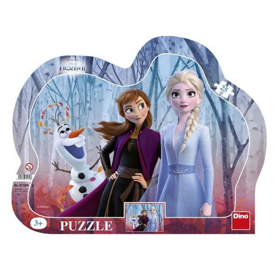 Puzzle cu rama - Frozen II (25 piese) 0