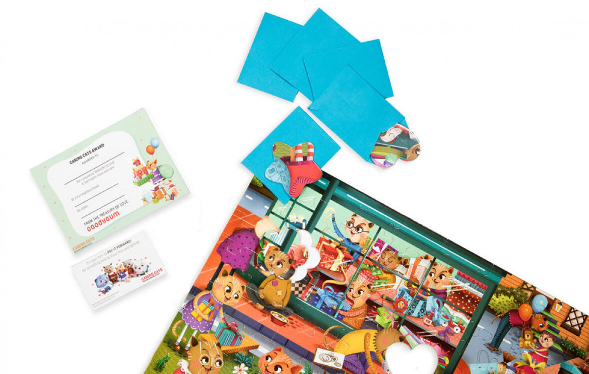 Puzzle cu surprize - Goodygum (100 piese) 3