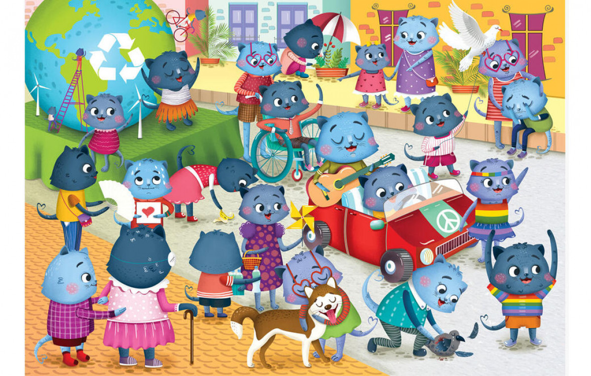 Puzzle cu surprize - Lotothot (100 piese) 2