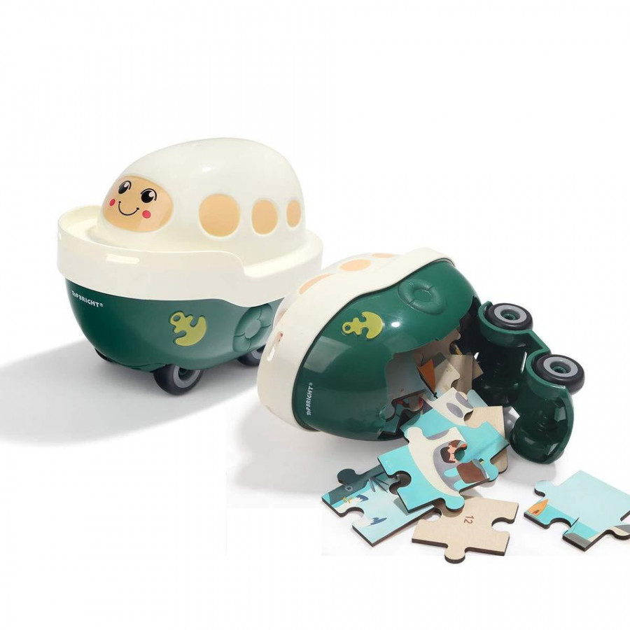 Puzzle din lemn - Vaporas 2