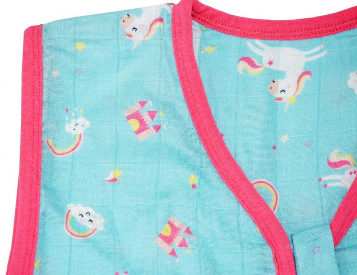 Sac de dormit cu picioruse Bamboo Unicorn 3-4 ani 0.5 Tog 1