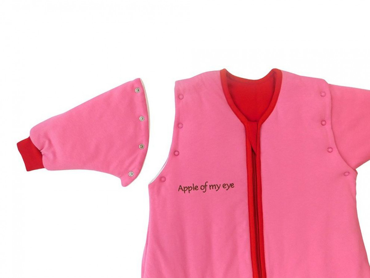 Sac de dormit cu picioruse si maneca lunga detasabila Apple of my eye 3-4 ani 2.5 Tog 2