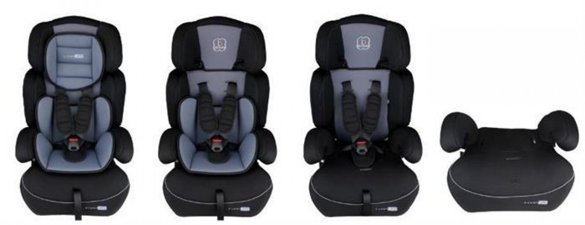 BabyGo - Scaun Auto Freemove Grey 1