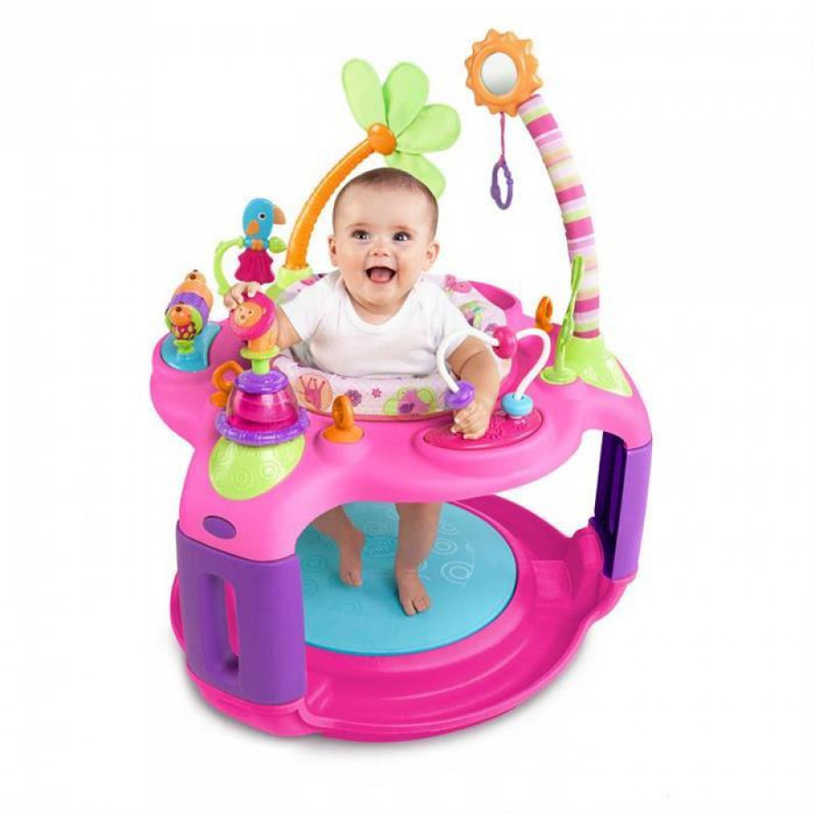 Bright Starts - Centru De Activitati Sweet Safari Bounce-A-Round 1