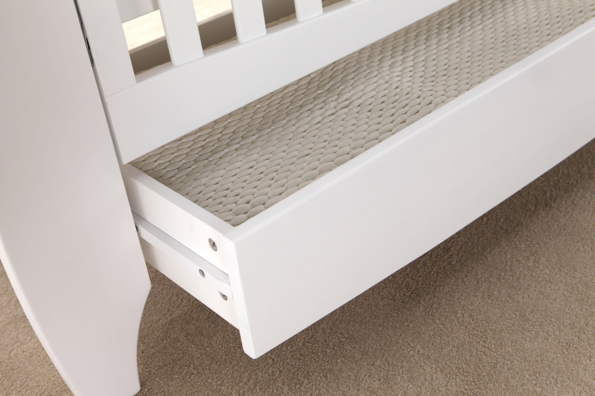Tutti Bambini – Set patut Katie Alb + salteluta pentru bebelusi  3
