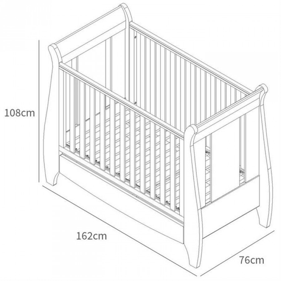 Tutti Bambini – Set patut Lucas Alb + salteluta pentru bebelusi  2