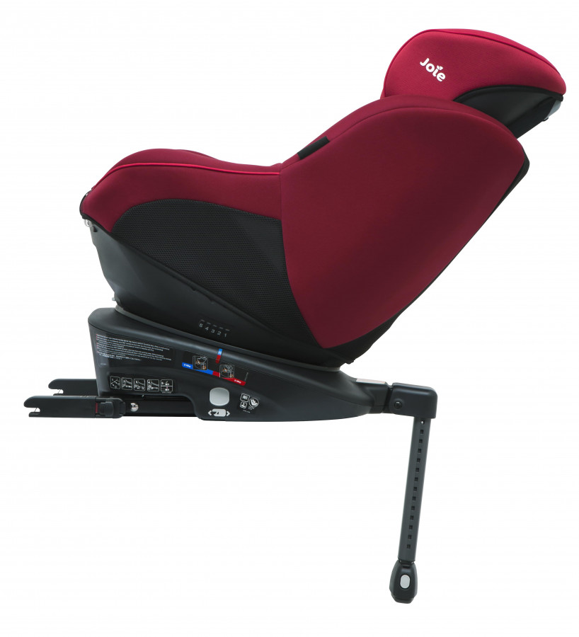 Joie – Scaun auto Rotativ cu Isofix Spin 360° Merlot,  0-18 kg 6