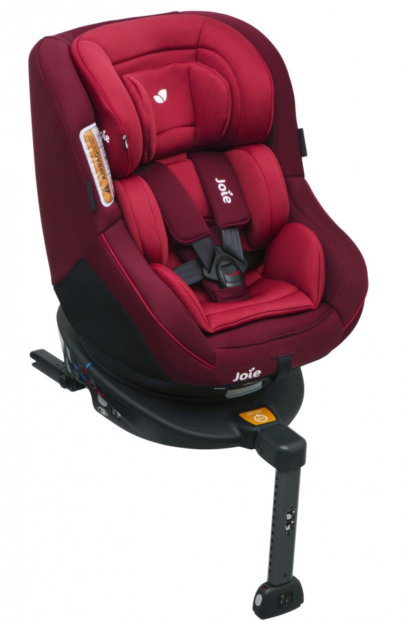 Joie – Scaun auto Rotativ cu Isofix Spin 360° Merlot,  0-18 kg 7