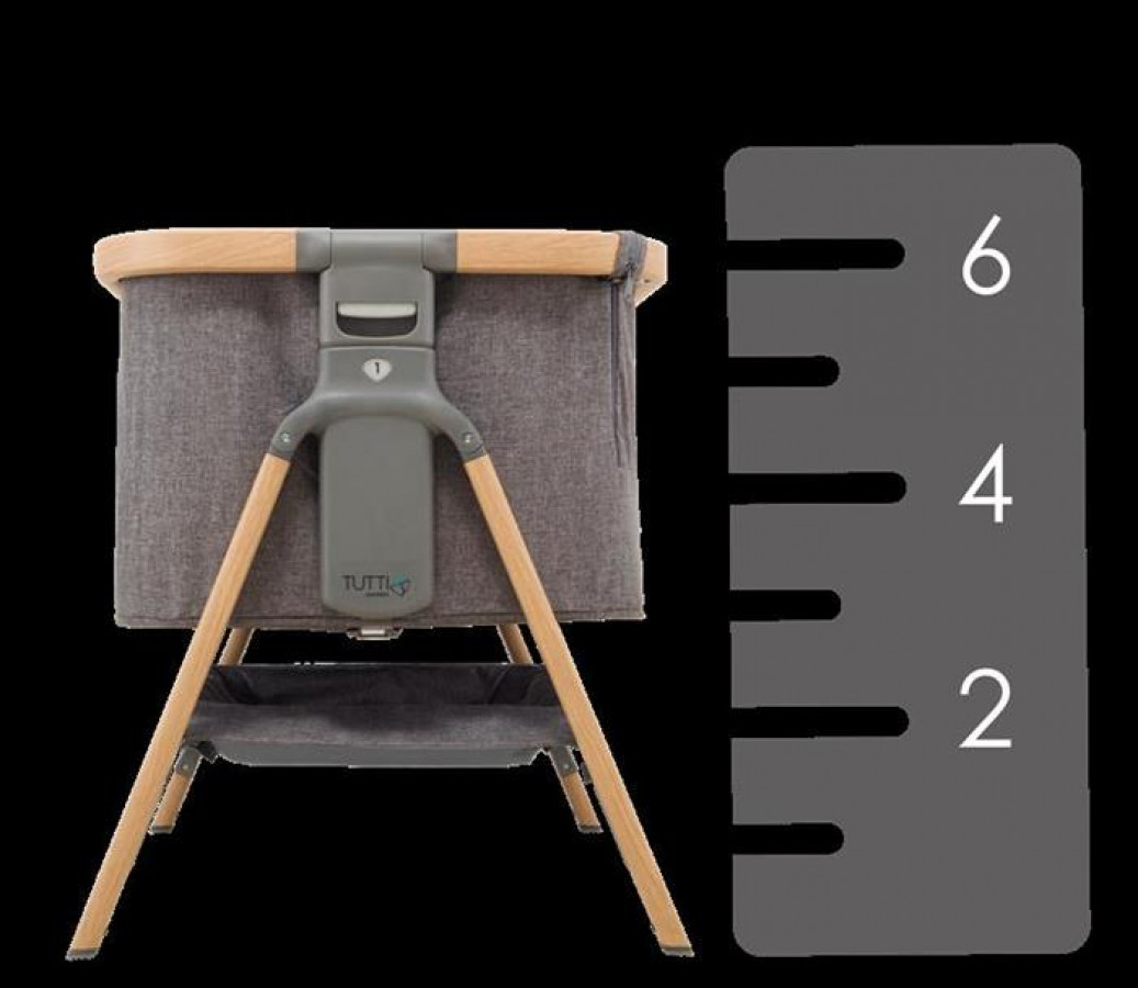 Tutti Bambini - Patut 2 in 1 co-sleeper CoZee Oak 5