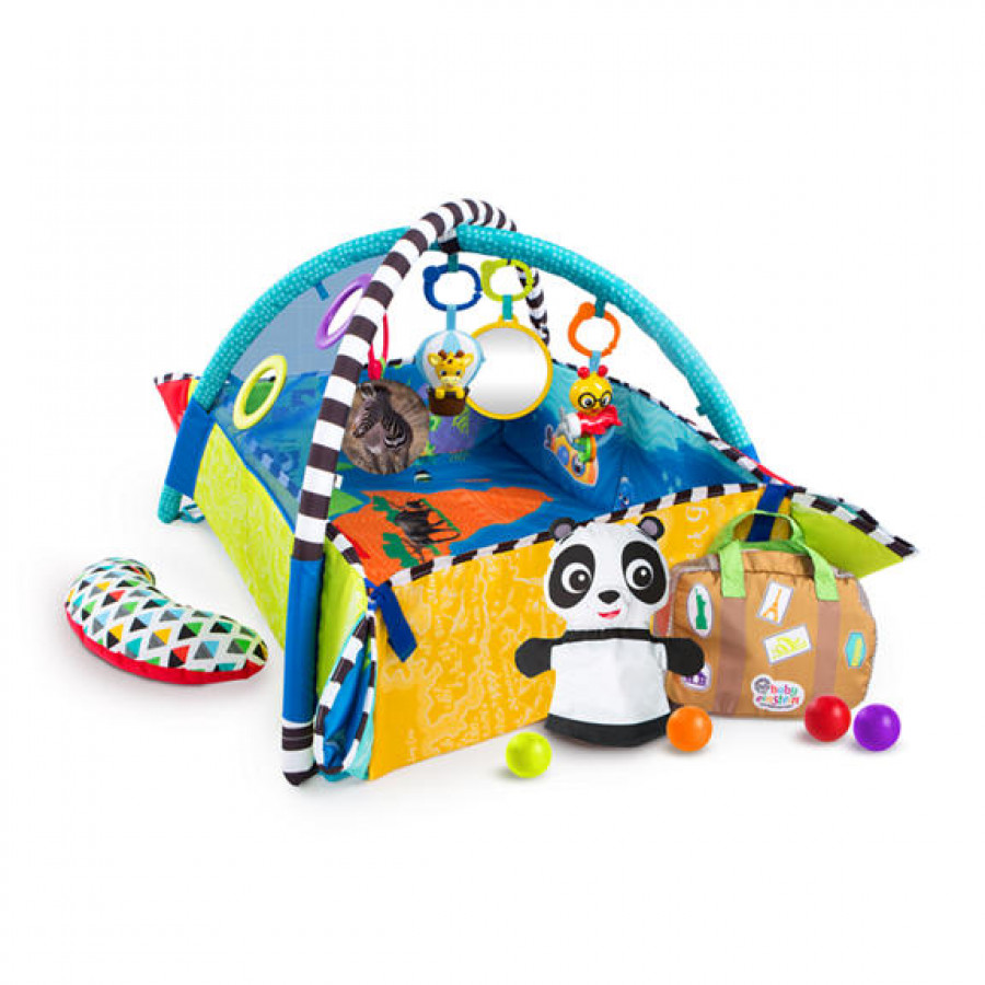 Baby Einstein - Salteluta de activitati 5 in 1 World of Discovery 0