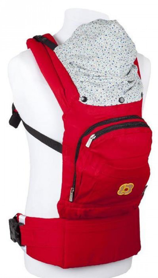BabyGo – Marsupiu anatomic Cangoo Active Air Red 1
