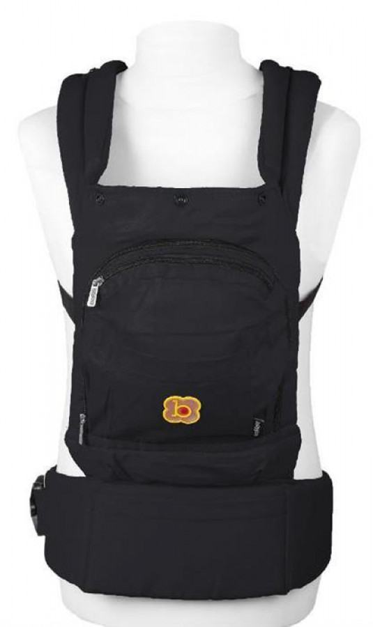 BabyGo – Marsupiu anatomic Cangoo Active Air Black 1