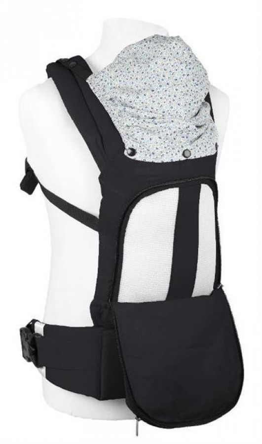 BabyGo – Marsupiu anatomic Cangoo Active Air Black 3