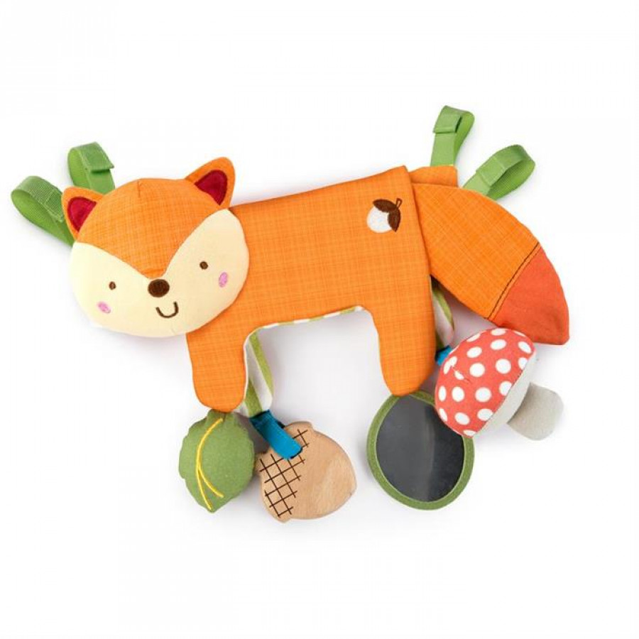Bright Starts - Jucarie multifunctionala 2 in 1 Foxy Forest Toy Bar 0