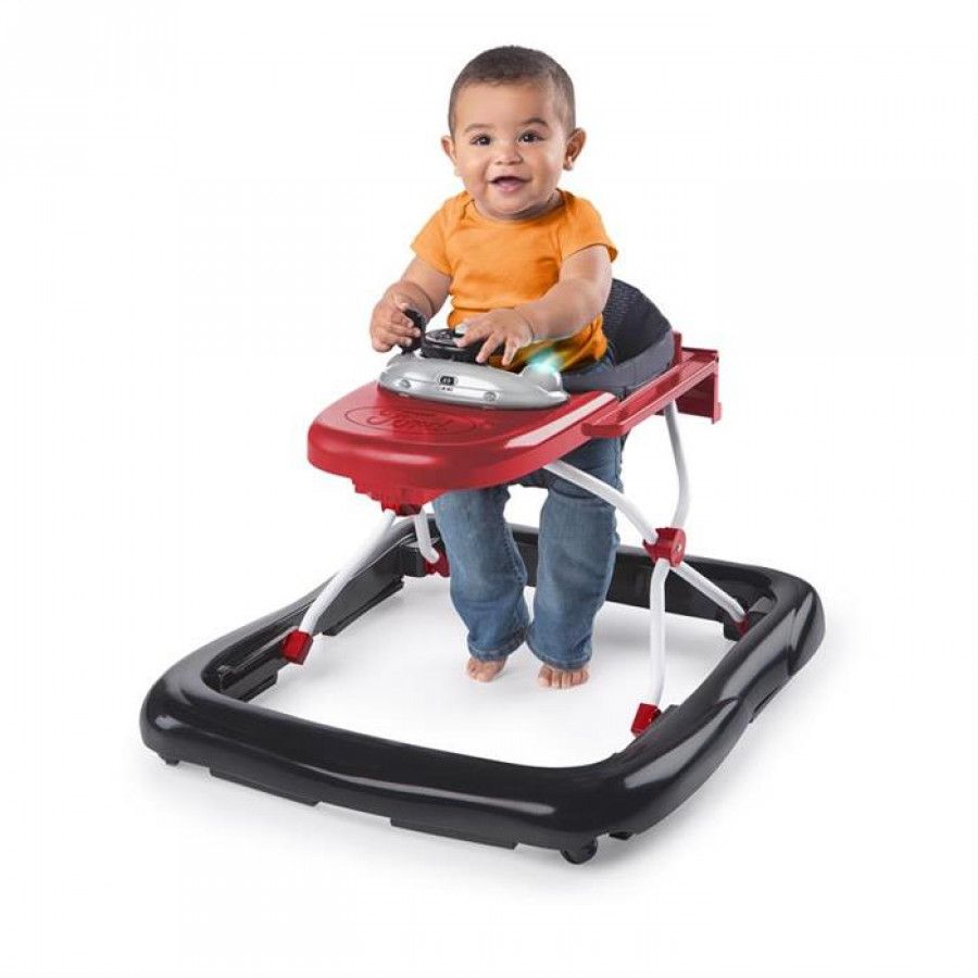 Bright Starts - Premergator si antepremergator 3 in 1 - Ford Rosu 5